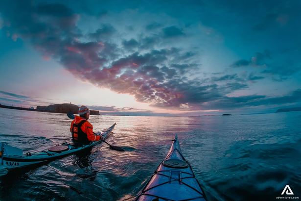 Kayaking tours in Iceland