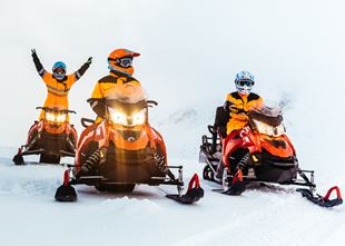Schneemobiltouren in Island