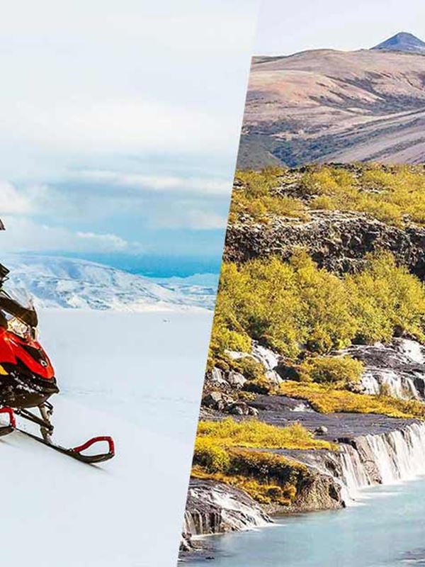 Borgarfjordur and Langjokull Glacier - Super Jeep