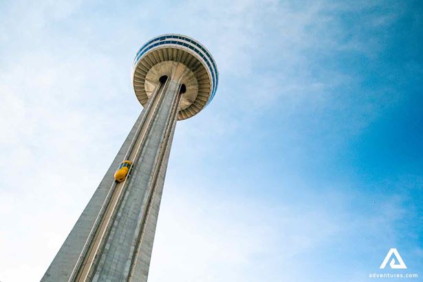 skylon tower view from below