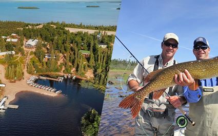 Fly-in Fishing Lodge on Kasba Lake, Northwest Territories