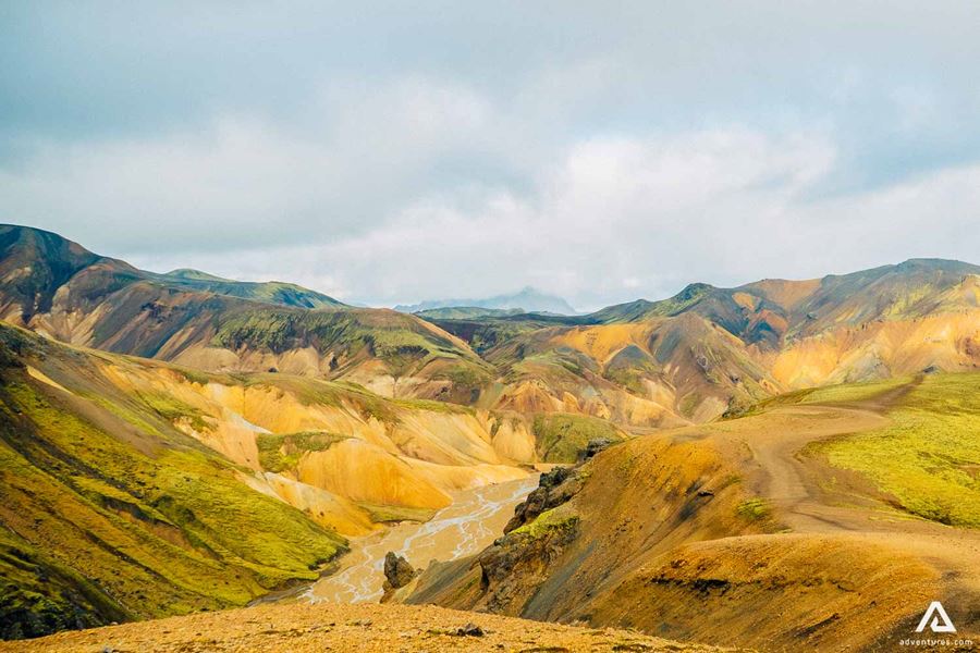 Landmannalaugar landscape view
