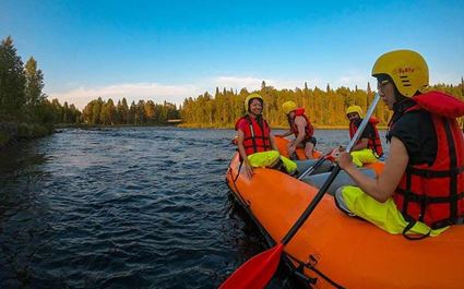 Arctic River Rafting in Lapland