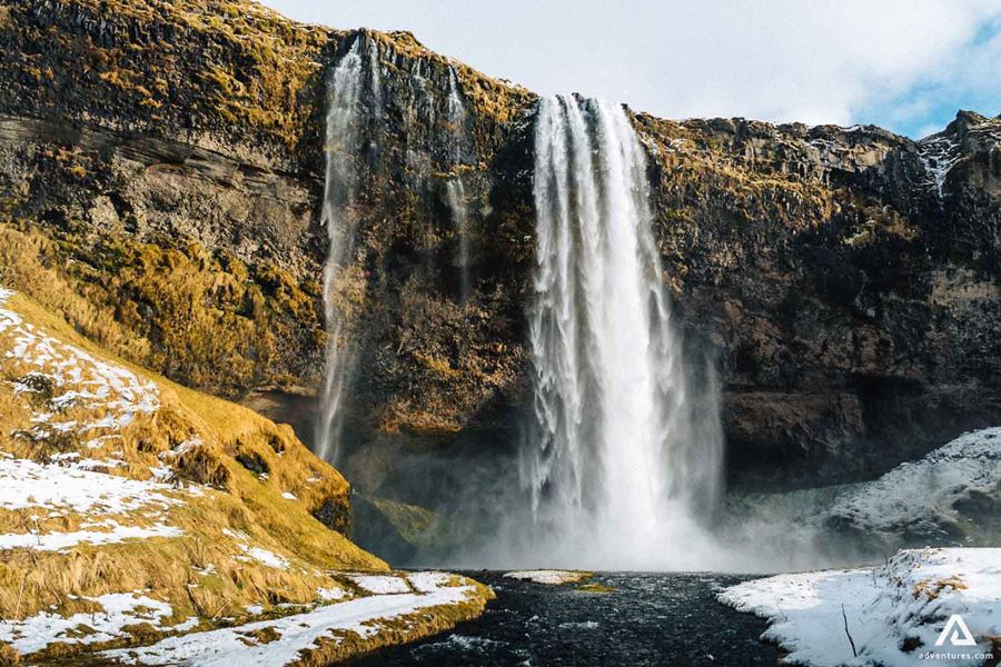Seljalandsfoss Waterfall in Iceland