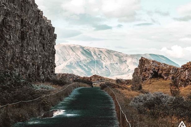 Road to Thingvellir National Park
