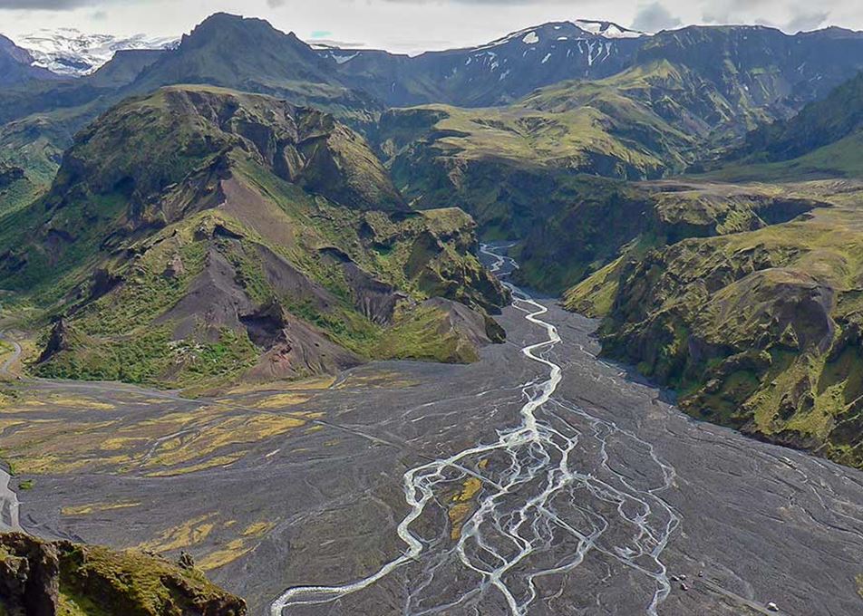 Genießen Sie den ruhigen Frühling - Thorsmörk Tal