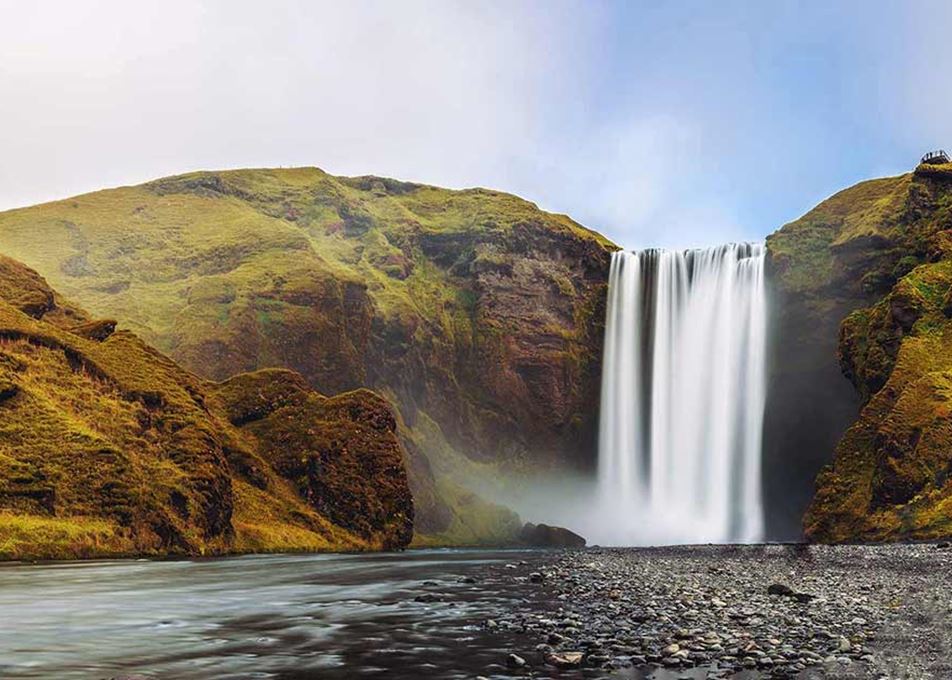 Skogafoss Waterfall 