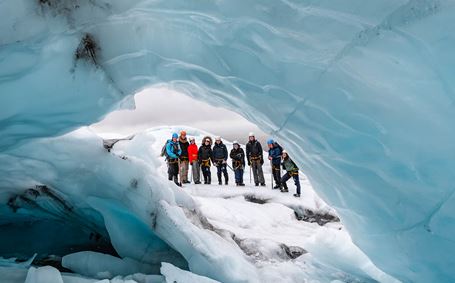 Randonnée glaciaire en Islande