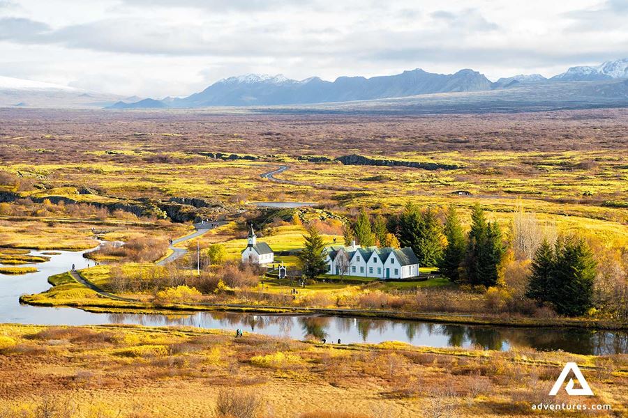 small houses in thingvellir