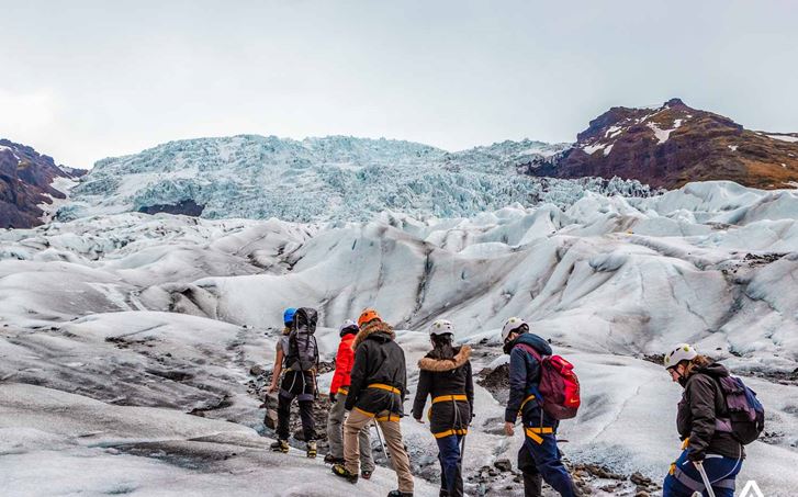 Gletscherwanderungen in Island