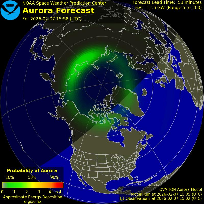 northern lights forecast iceland