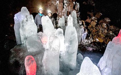 Lofthellir Cave in North Iceland - From Myvatn