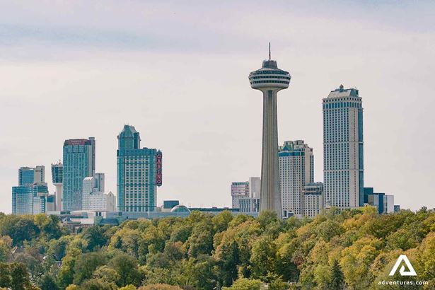 toronto city skyline building in canada