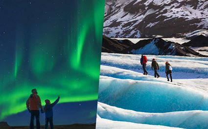 Sensational Iceland: South Coast, Glacier Hike & Northern Lights