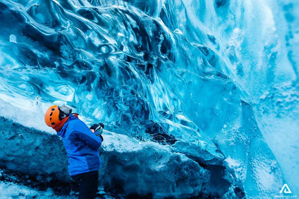 Crystal Ice Cave in Skaftafell 