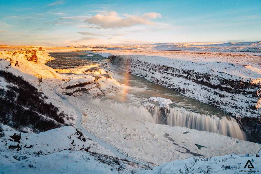 Gullfoss Waterfall 