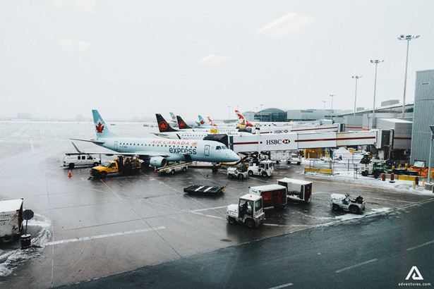 Toronto Pearson International Airport  in Canada